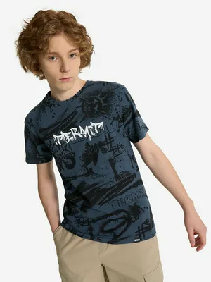 Футболка Termit для мальчиков, черный, арт. 33854