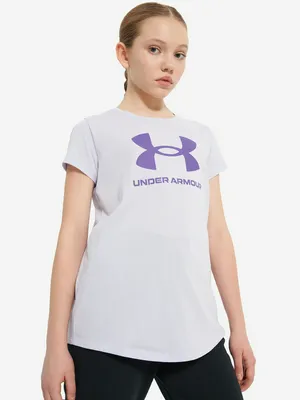 Футболка Under Armour для девочек, фиолетовый, арт. 1361182U0F-535