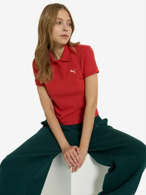 Поло женское Puma Premium Ess, красный, арт. 629777p0p-15