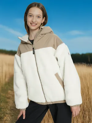 Куртка утепленная для девочек Northland, белый, арт. 136881