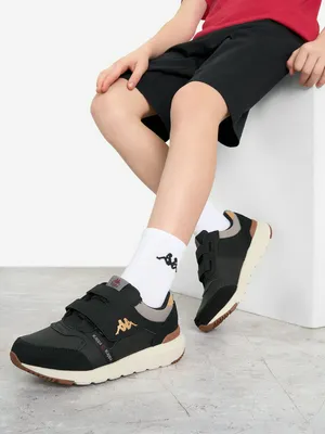 Кроссовки Kappa Authentic Jr V, черный, арт. 127964KAP-BB