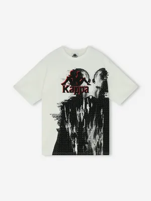 Футболка Kappa оверсайз, бежевый, арт. 142298KAP-01