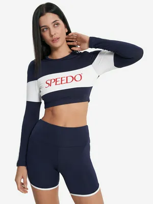 Рашгард Speedo Rashguard, синий, арт. 8-00447501529S0Y-01529