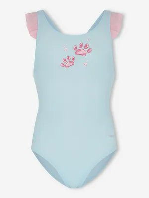 Купальник слитный Joss для девочек, голубой, арт. 144486
