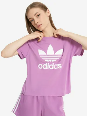 Футболка женская Adidas, фиолетовый, арт. iy4684