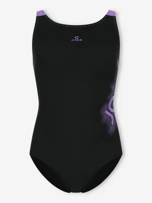 Купальник слитный Joss для девочек, черный, арт. 122836JSS-BL