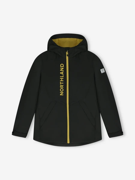 Куртка утепленная для мальчиков Northland, черный, арт. 34392