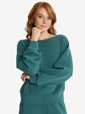 Свитшот Sensana, зеленый, арт. 140190S7W-N4