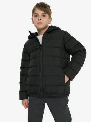 Пуховик для мальчиков GSD, черный, арт. JGAS25121-8BG17-BLK