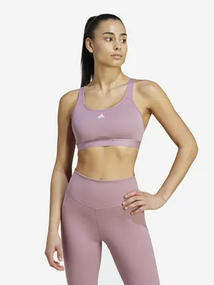 Топ бра спортивный Adidas, розовый, арт. ij5746