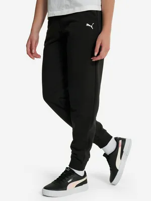 Брюки Puma для девочек черные, черный, арт. 684899P0P-01