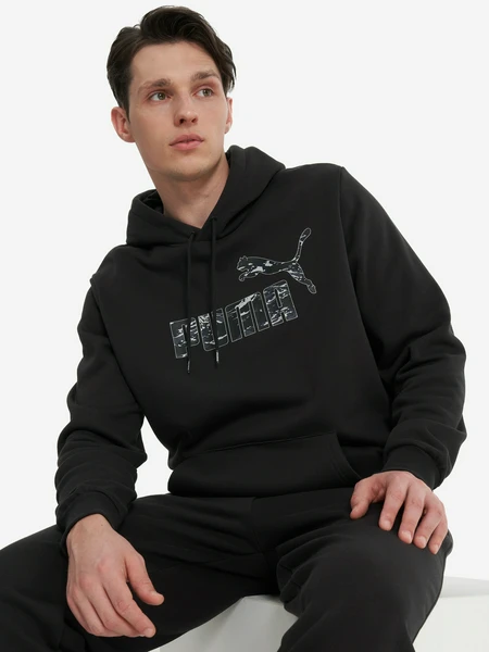 Худи Puma, черный, арт. 683234p0p-01