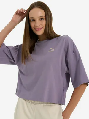 Футболка Puma оверсайз, фиолетовый, арт. 624226