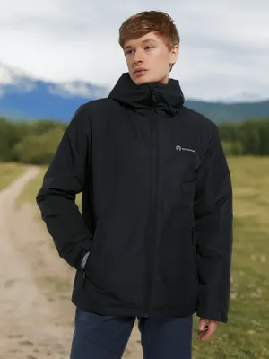 Куртка утепленная мужская Outventure, черный, арт. 127759OUT-99