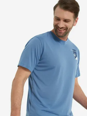 Футболка Jack Wolfskin Vonnan, голубой, арт. 1809941J01-1325