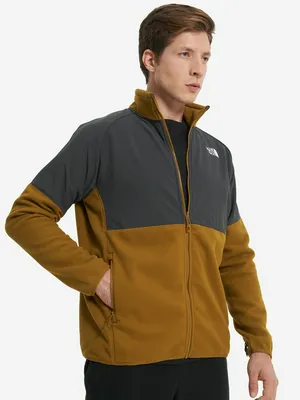 Джемпер флисовый The North Face Glacier Heavyweight, зеленый, арт. nf0a89jg7o01t1k-.