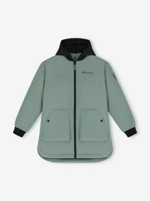 Куртка утепленная для девочек Outventure, зеленый, арт. 142491OUT-63