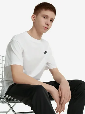 Футболка Puma Small No. 1 Logo Relaxed, белый, арт. 684920P0P-02