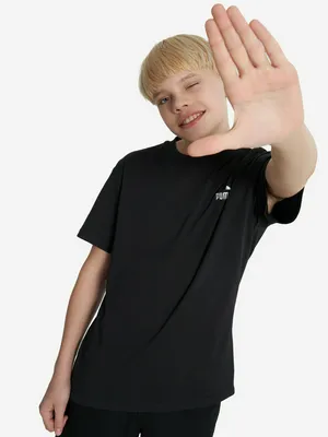 Футболка Puma Small No. 1 Logo Relaxed, черный, арт. 684920P0P-01