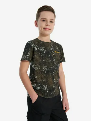 Футболка Outventure для мальчиков, зеленый, арт. 121367OUT-U2