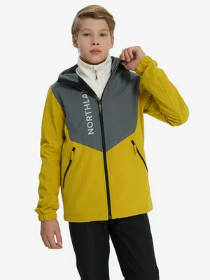 Куртка софтшелл Northland для мальчиков, желтый, арт. 142109N16-OA