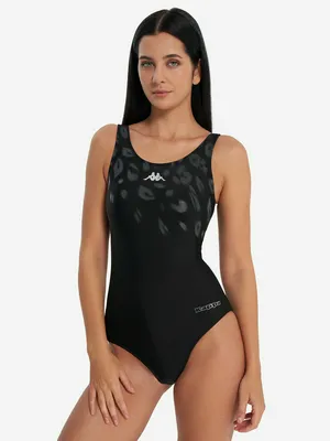 Купальник слитный женский Kappa, черный, арт. 142259KAP-99