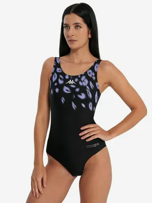 Купальник слитный Kappa, черный, арт. 142259KAP-B1