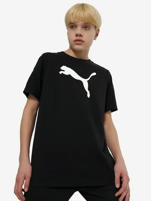 Футболка Puma Cat Logo, черный, арт. 684907P0P-01