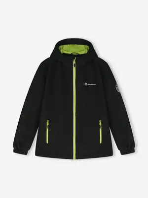 Легкая куртка Outventure для мальчиков, черный, арт. 134665OUT-BU