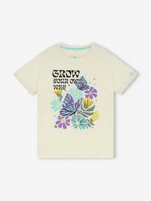 Футболка Outventure для девочек, белый, арт. 134768OUT-W9