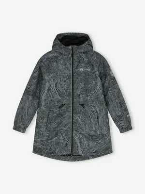 Легкая куртка для девочек Outventure, черный, арт. 134765OUT-B3