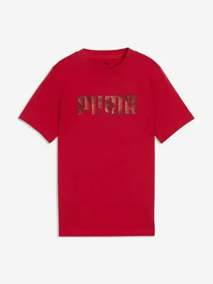 Футболка Puma Ess Logo Lab Story 2, красный, арт. 692524P0P-11