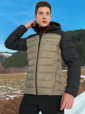 Пуховик мужской Outventure, серый, арт. 141585OUT-AC