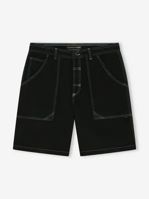 Шорты мужские оверсайз Quiksilver Mercury Denim, черный, арт. EQYDS03110Q02-KVJ0