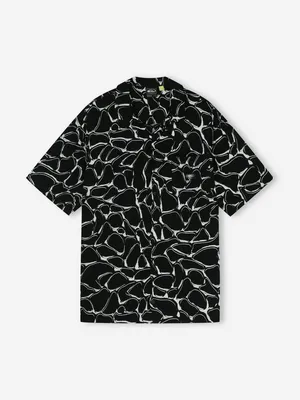 Рубашка с коротким рукавом Quiksilver Mercury Chrome, черный, арт. EQYWT04626Q02-KVJ6