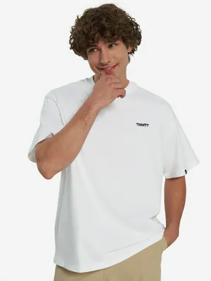 Футболка мужская оверсайз Termit, белый, арт. 142639TRT-00