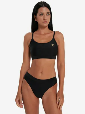 Бралетт женский FILA, черный, арт. 126057FLA-B1