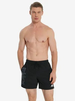 Шорты плавательные мужские Kappa, черный, арт. 142249KAP-99