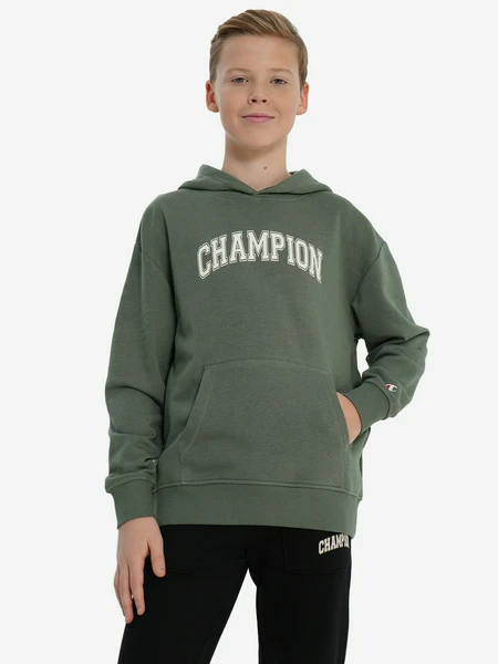 Худи Champion, зеленый, арт. 307626c0k-gs506