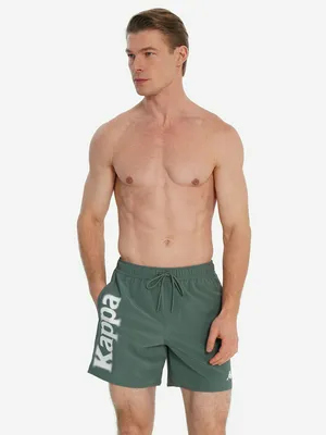 Шорты плавательные мужские Kappa, зеленый, арт. 142249KAP-G4