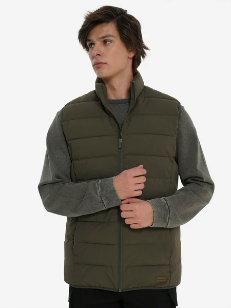 Жилет утепленный мужской Demix, коричневый, арт. 142836dmx-t4