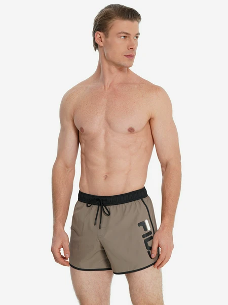 Шорты плавательные FILA, коричневый, арт. 126078fla-fb