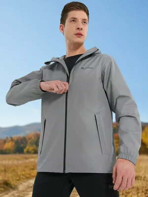 Ветровка Outventure, серый, арт. 134217OUT-91