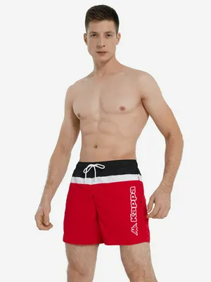 Шорты плавательные Kappa, красный, арт. 134425KAP-HB