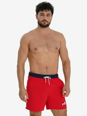Шорты плавательные FILA, красный, арт. 126076FLA-HM