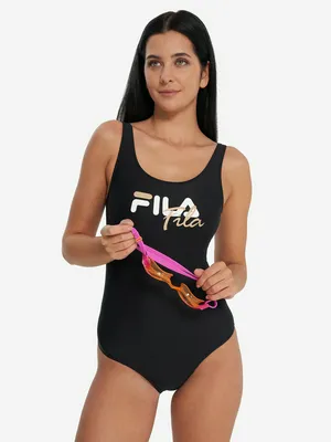 Купальник слитный FILA, черный, арт. 134238FLA-B3