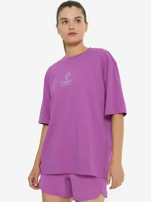 Футболка женская Adidas, фиолетовый, арт. iw0130