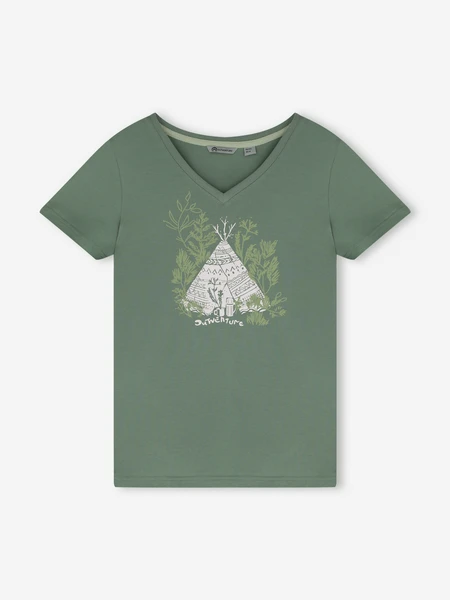 Футболка женская Outventure, зеленый, арт. 142072out-g3