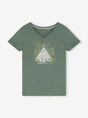 Футболка женская Outventure, зеленый, арт. 142072OUT-G3