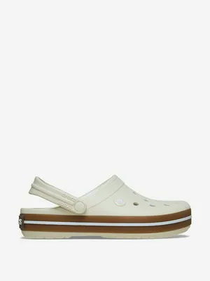 Сабо Crocs Crocband Gum, бежевый, арт. 212756C1G-2MD